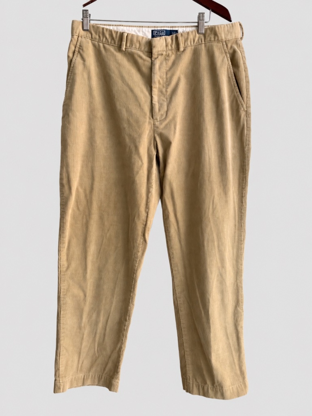Vintage Polo Ralph Lauren Men’s Khaki Corduroy Pants Size 36 x 32